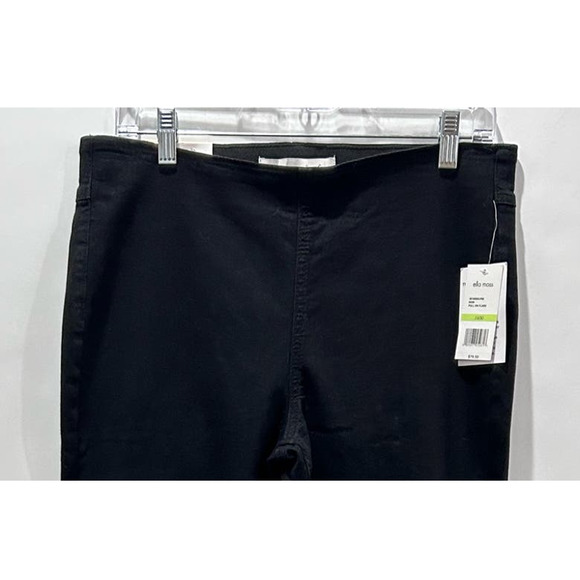 Anthropologie Ella Moss Pull on Stretch Flare Black Denim Jeans Size 10/30 NWT - Picture 6 of 8